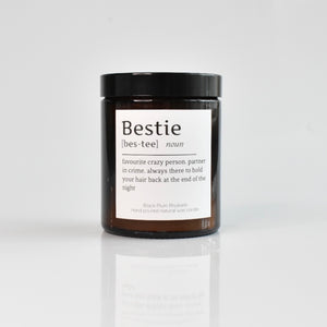 Bestie gift candle